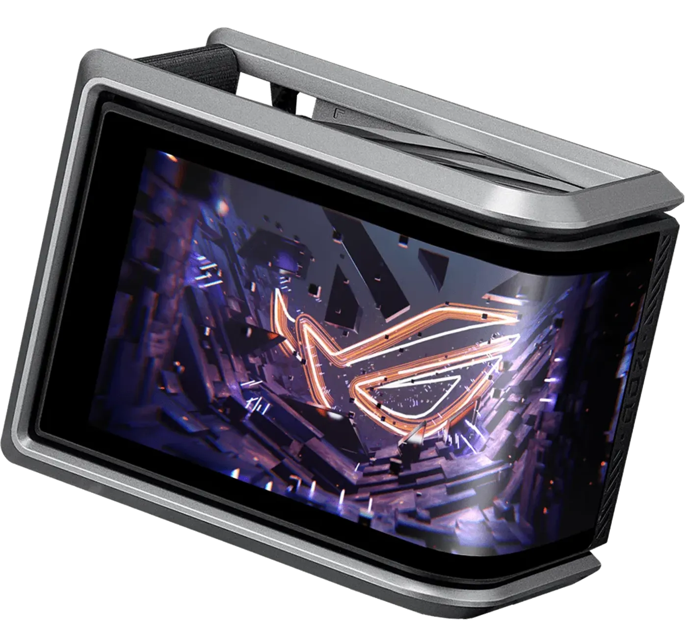 Curved 6.67-inch 2K AMOLED display module showcasing vibrant colors