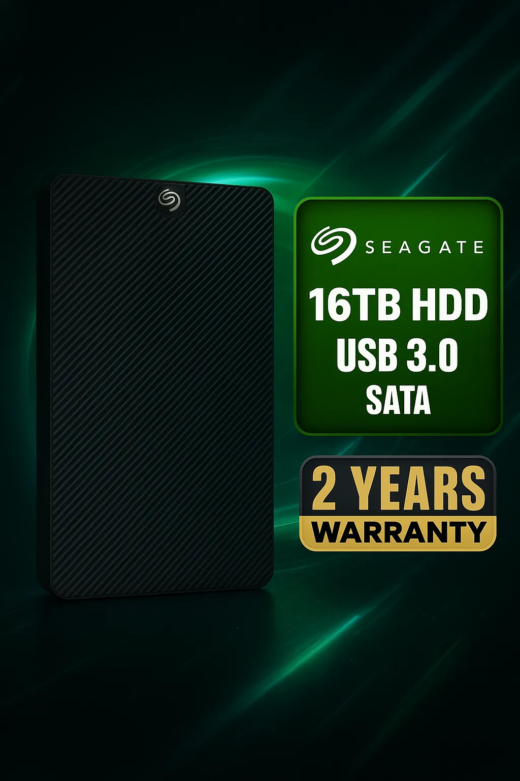 Seagate 16TB External Desktop Drive STKP16000400 — USB 3.0 | Evetech