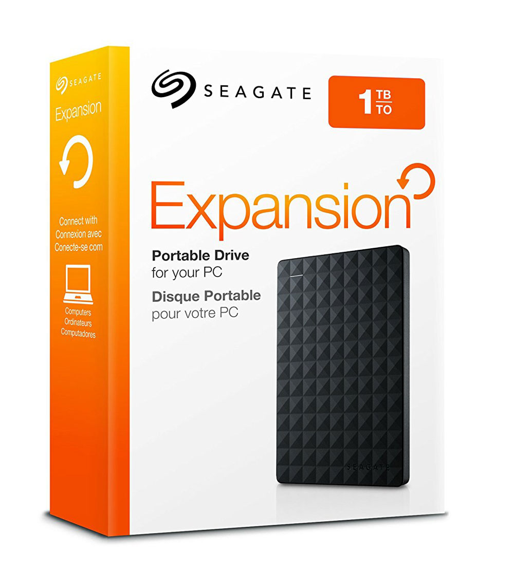 Seagate 1TB Portable External HDD - Best Deal - South Africa | Evetech