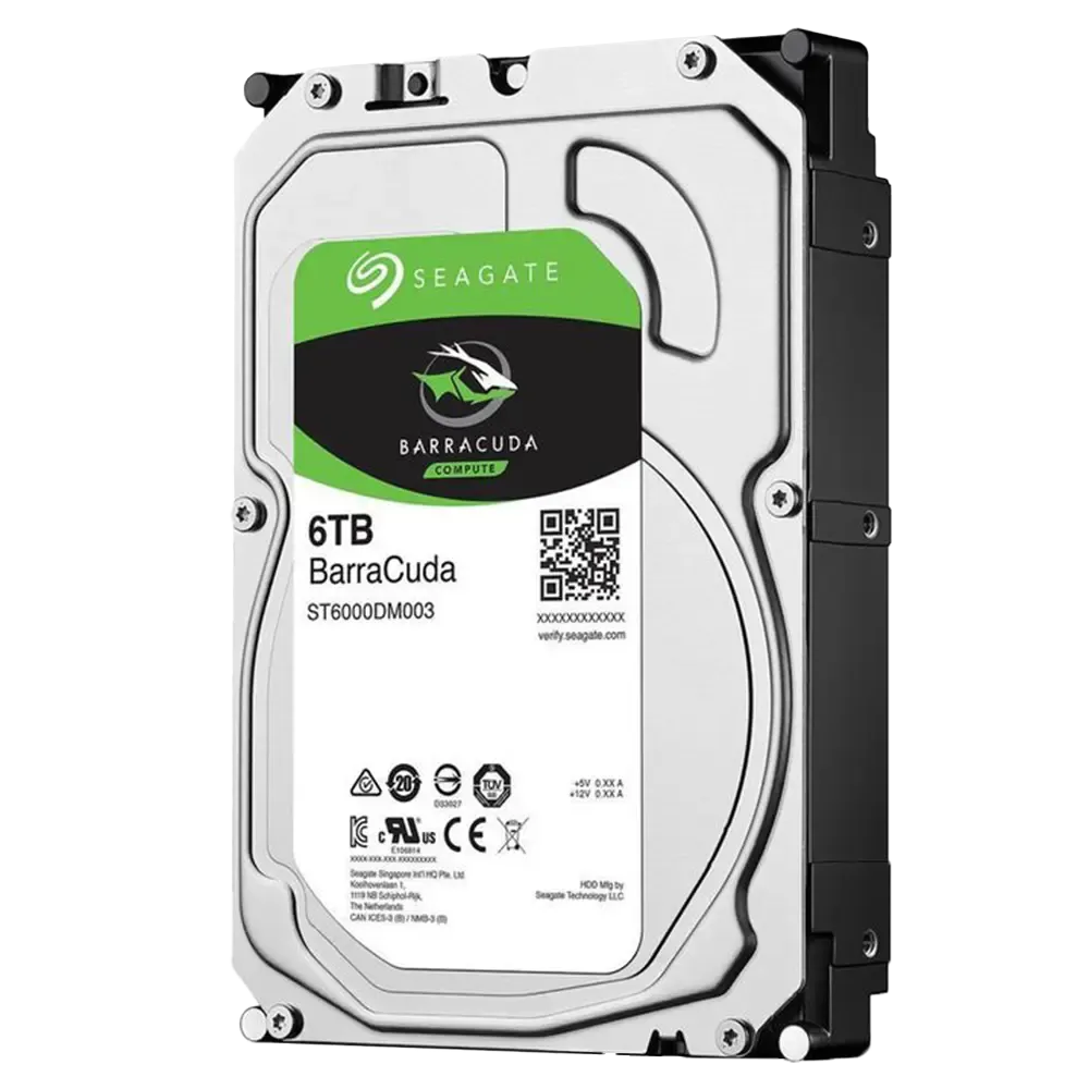 Seagate BarraCuda 6TB (ST6000DM003) 256MB Cache HDD | Evetech