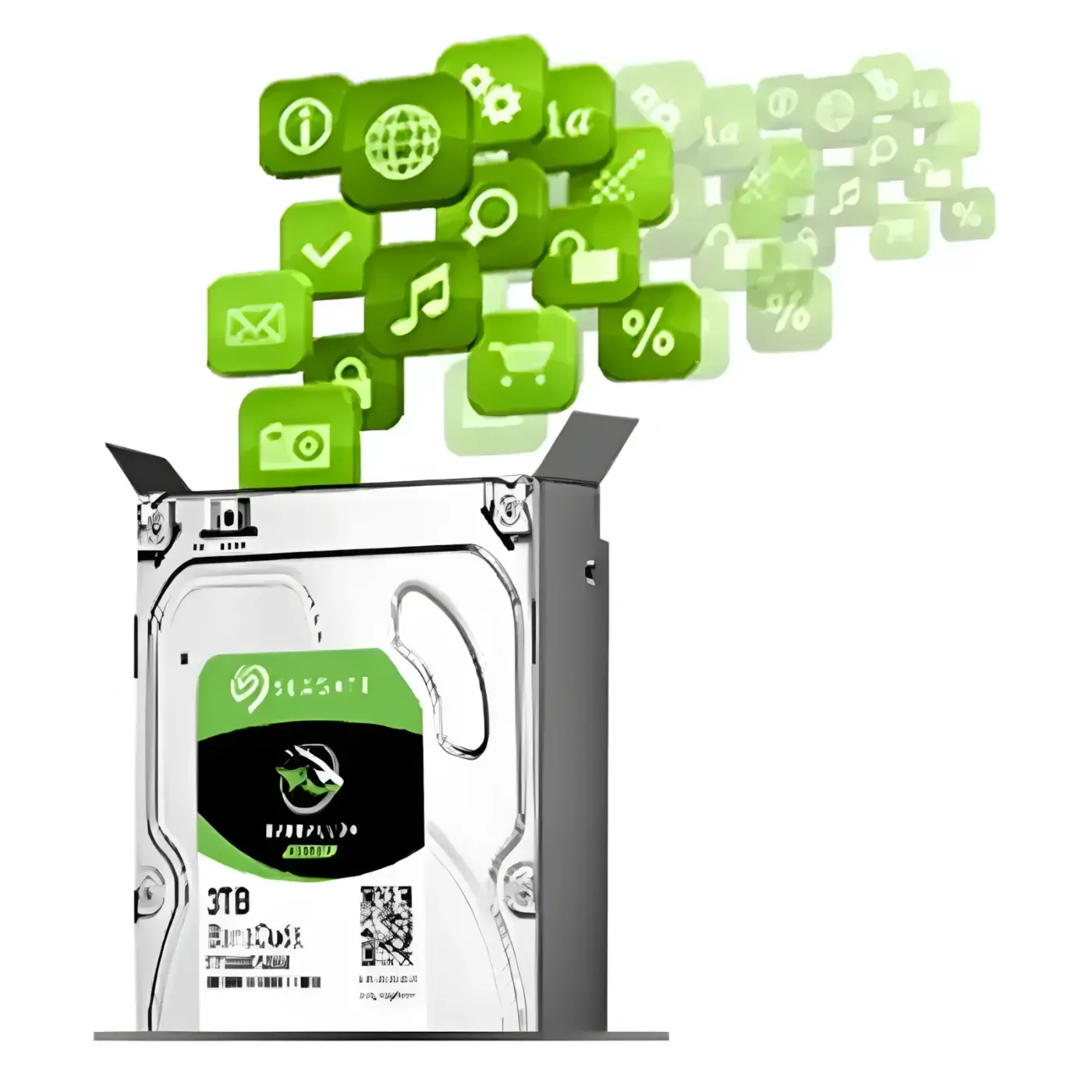 Seagate BarraCuda 6TB (ST6000DM003) 256MB Cache HDD | Evetech
