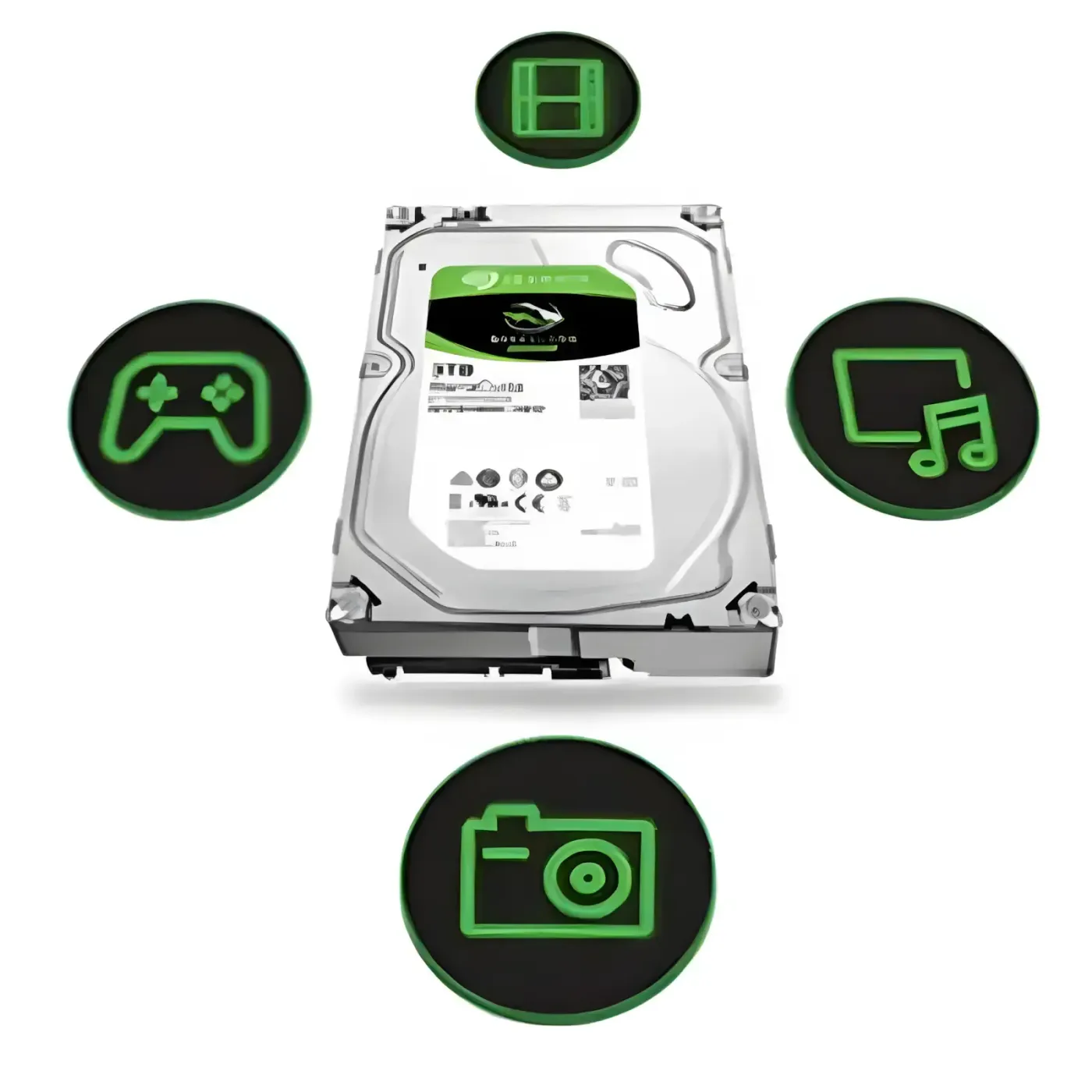 Seagate BarraCuda 6TB (ST6000DM003) 256MB Cache HDD | Evetech