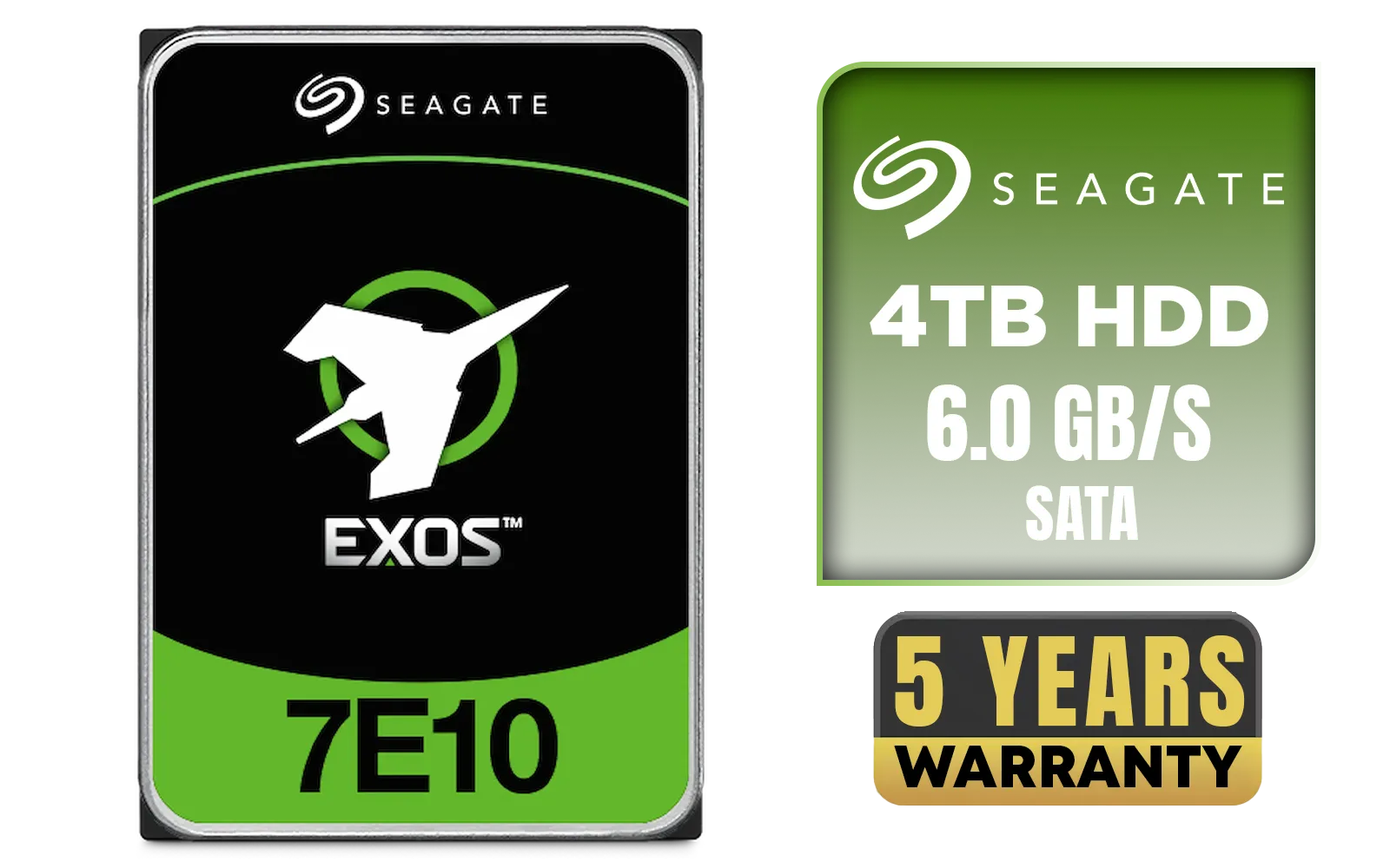 Seagate Exos 7E10 ST4000NM000B 4TB 7200RPM Enterprise HDD | Evetech