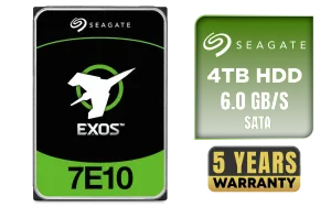 Seagate Exos 7E10 ST4000NM000B 4TB 7200RPM Enterprise HDD | Evetech