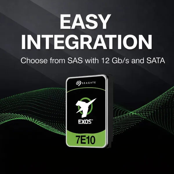 Seagate Exos 7E10 ST8000NM017B 8TB 7200RPM SATA Enterprise HDD
