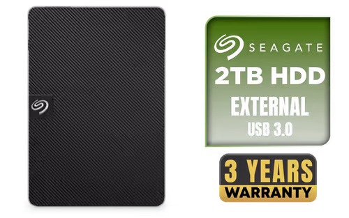 SEAGATE HDD External Expansion Portable 2TB - Image 1