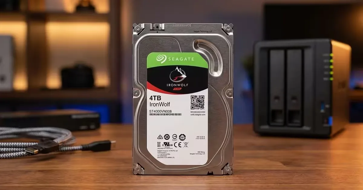Seagate IronWolf 4TB 5900RPM 64MB Cache NAS Internal HDD | Evetech