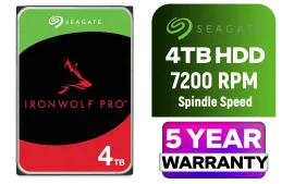 Seagate ironwolf ST10000VN000 未開封品 Seagate ST4000NT001 IronWolf Pro 4TB NAS HDD 7200RPM | Evetech