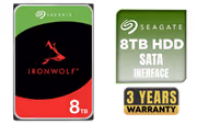 Seagate IronWolf ST8000VN004 8TB NAS HDD — 7200 RPM, 256MB - image 1