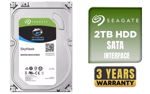 Seagate SkyHawk 2TB Surveillance HDD Seagate SkyHawk 2TB Surveillance HDD - Image 1