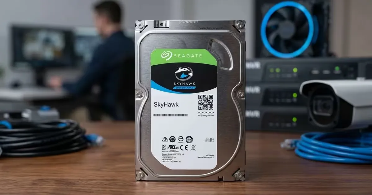 Seagate SkyHawk ST8000VE001 8TB Surveillance HDD 3.5