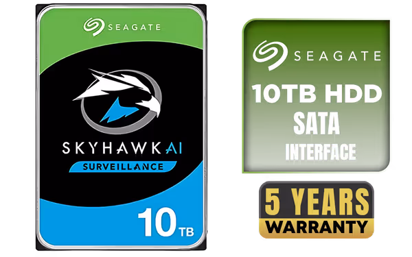 Seagate SkyHawk AI 10TB 7200RPM Surveillance Hard Drive - image 1 Seagate SkyHawk AI 10TB 7200RPM Surveillance Hard Drive - image 1