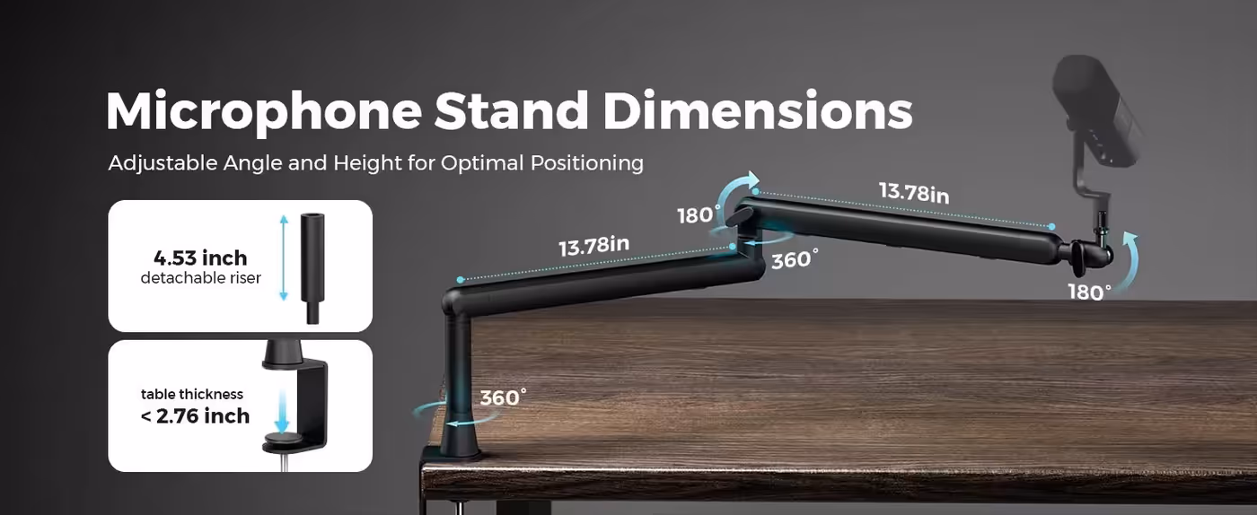 Boom Arm Overview