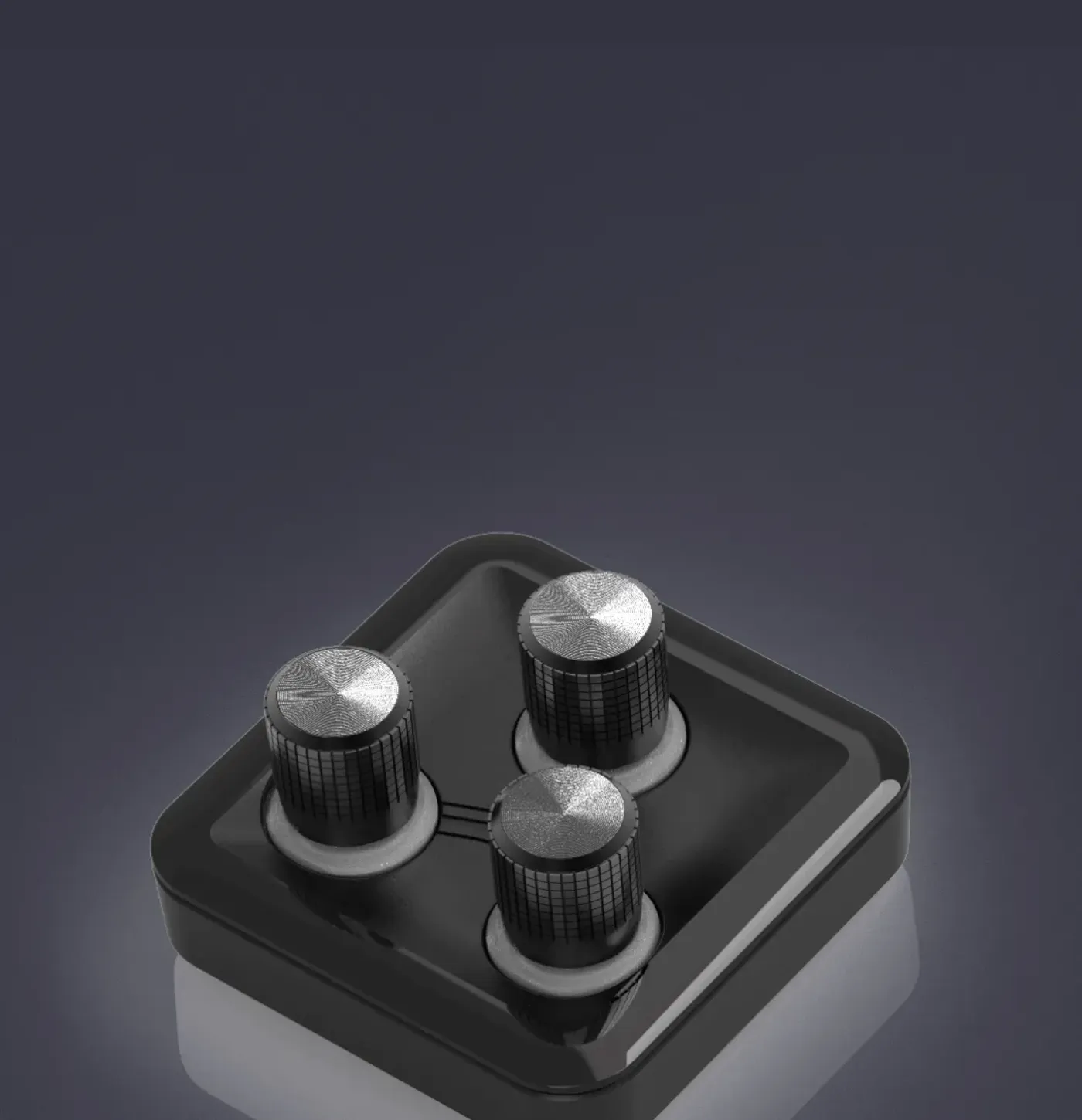 MasterHUB 3x Knob Module for high-precision editing and tactile adjustments