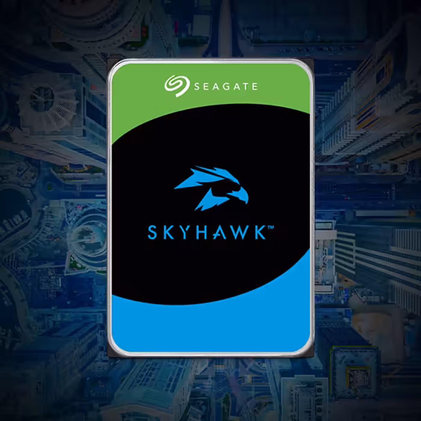 SkyHawk hard drive featuring three-year Rescue Data Recovery coverage