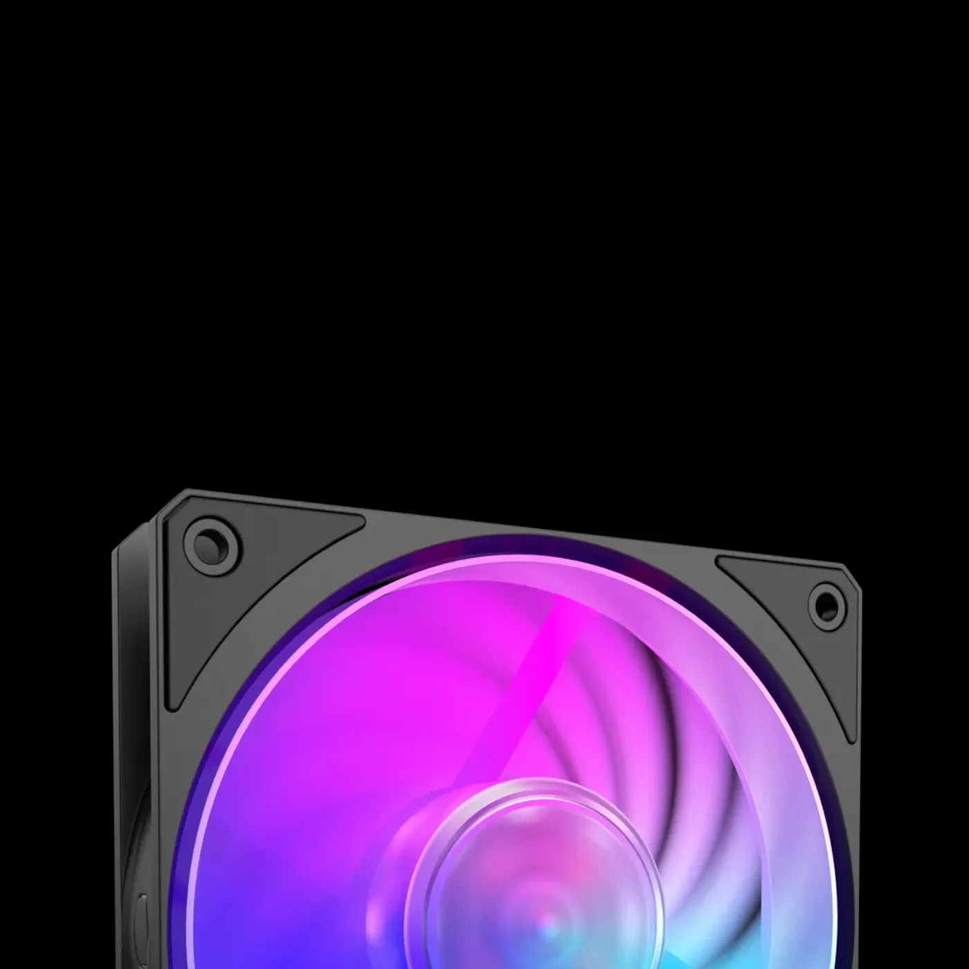 Mobius 120 ring blade fan pre-installed on the Hyper 212 3DHP cooler