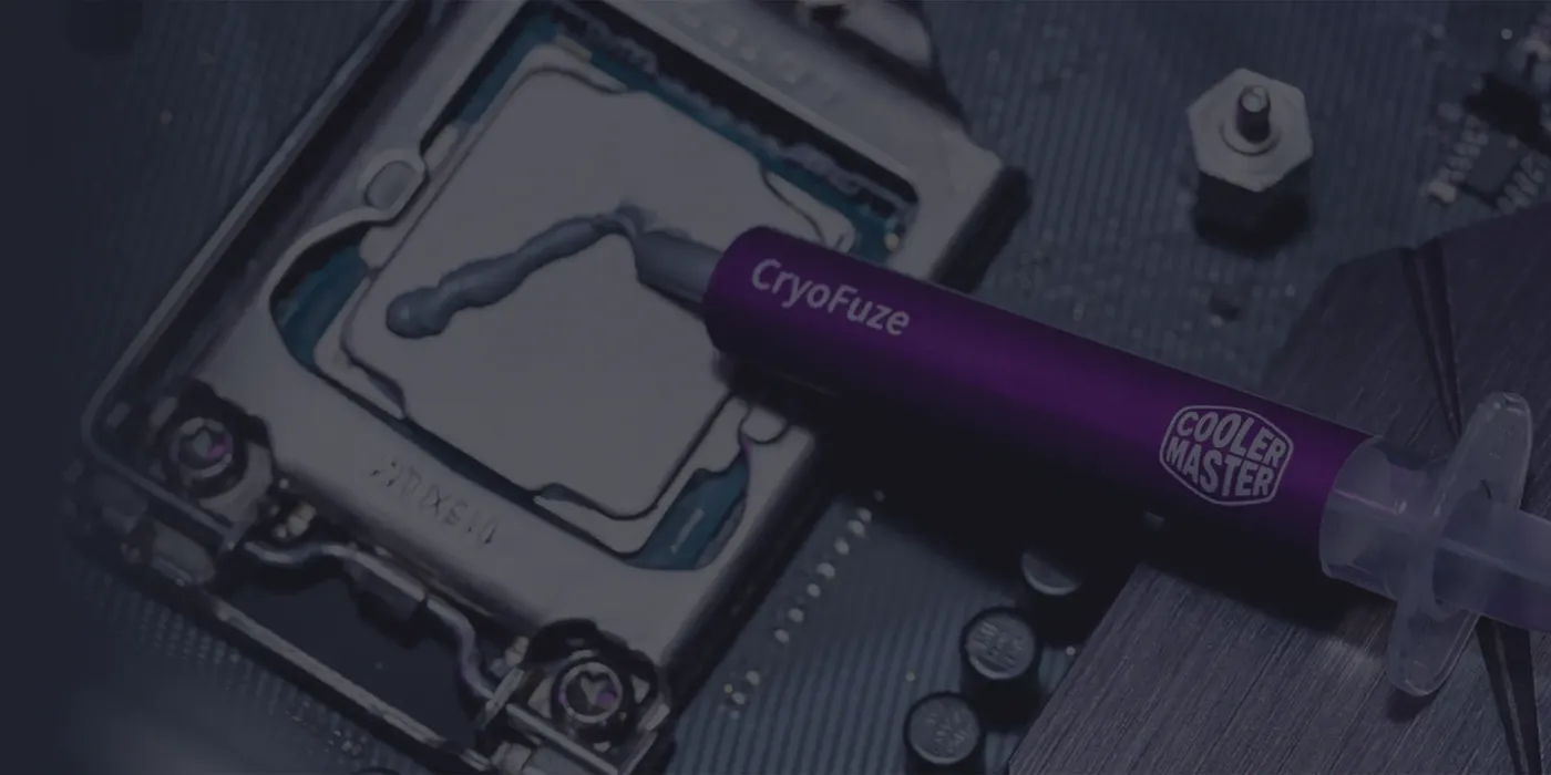 CryoFuze thermal paste included with the Hyper 212 3DHP cooler