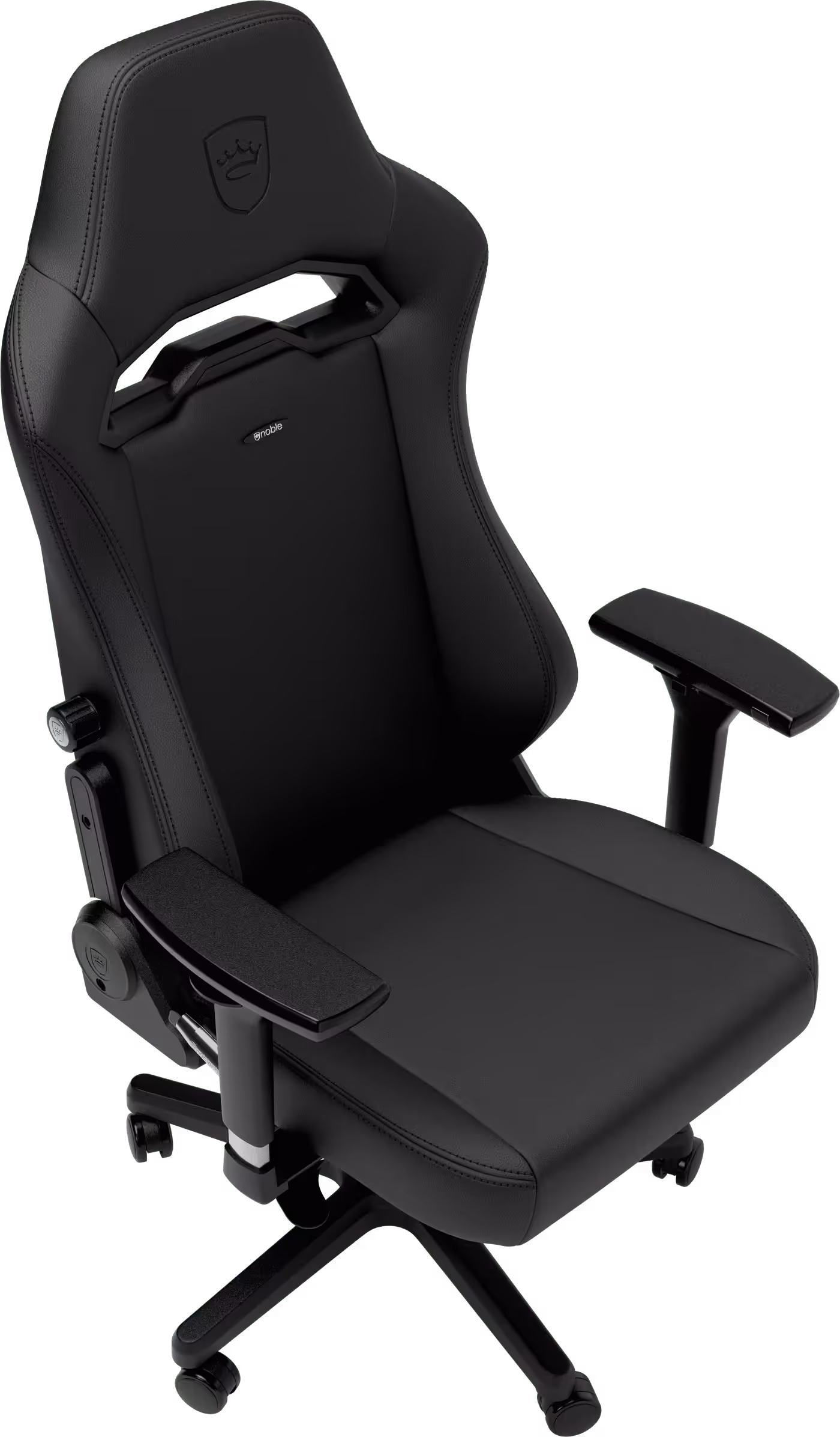 Ergonomic backrest design of the HERO ST Black Edition