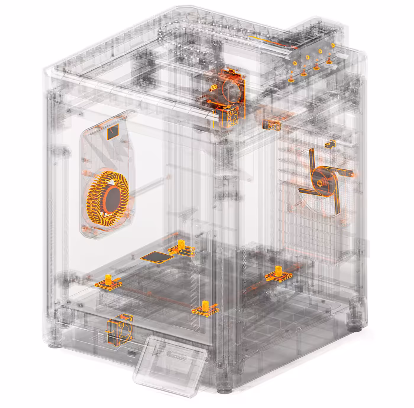31 smart sensors monitoring 3D printer performance