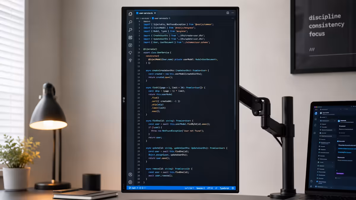 Portrait secondary monitor mode
