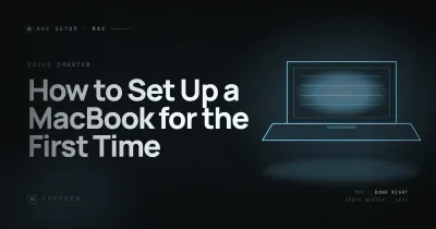 How to Set Up a MacBook for the First Time — Complete Guide (South Africa, 2026)