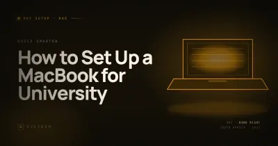 How to Set Up a MacBook for University — Student Guide (South Africa, 2026)