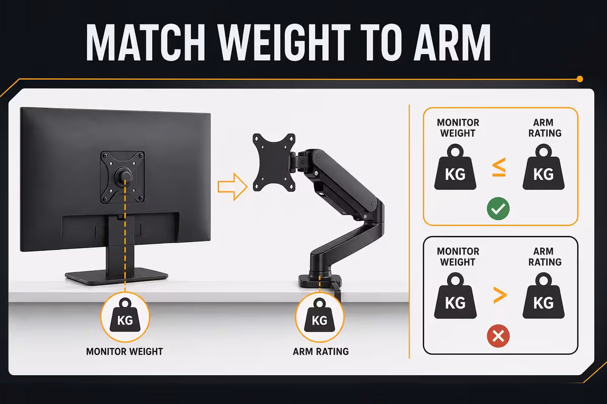 Height & eye level - the ergonomics math
