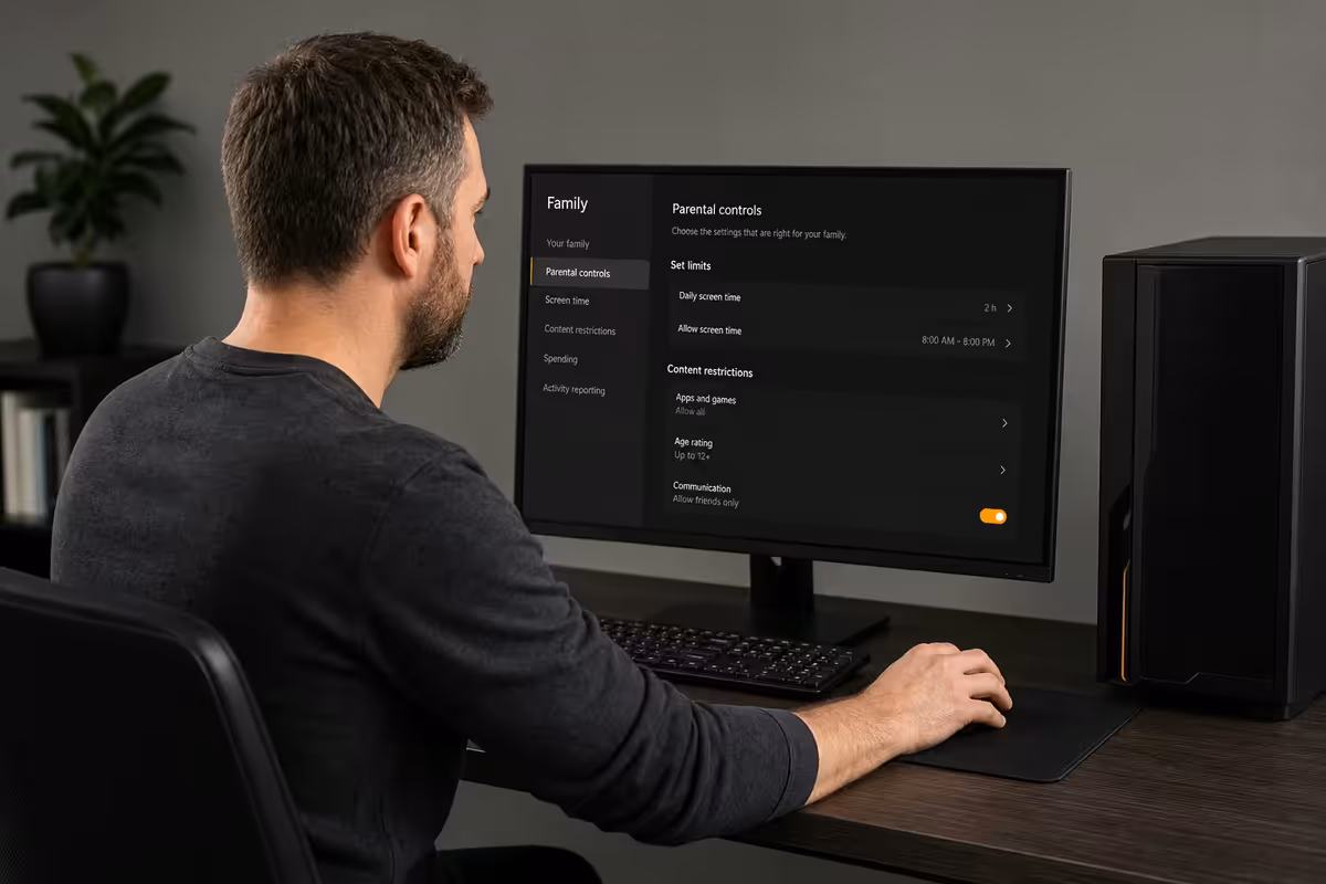 Set Up Parental Controls Pc Gaming
