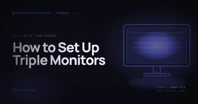 How to Set Up Triple Monitors — Three-Display Workstation Guide (South Africa, 2026)