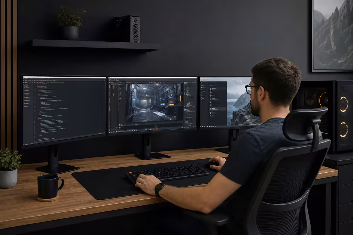 Set Up Triple Monitors Guide