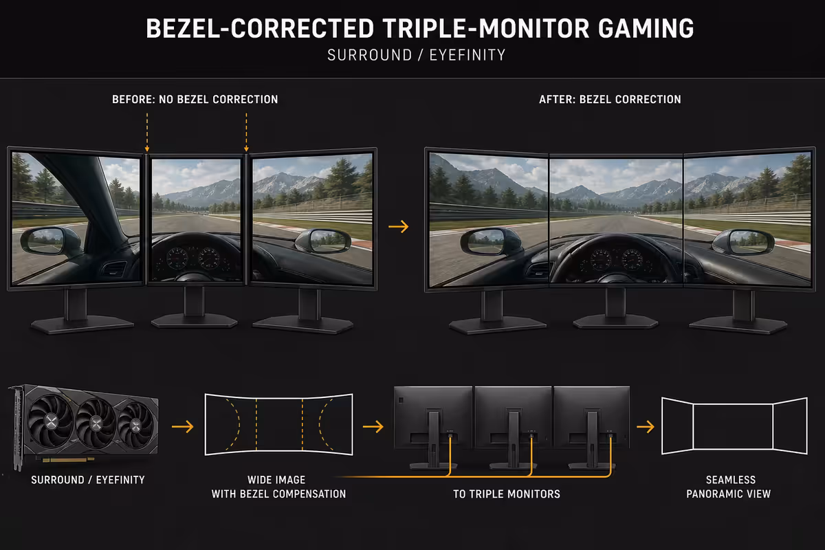 Sim racing triples - the one place this all makes sense