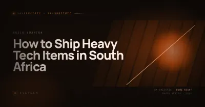 How to Ship Heavy Tech Items in South Africa — Couriers, Packaging & Insurance (2026)