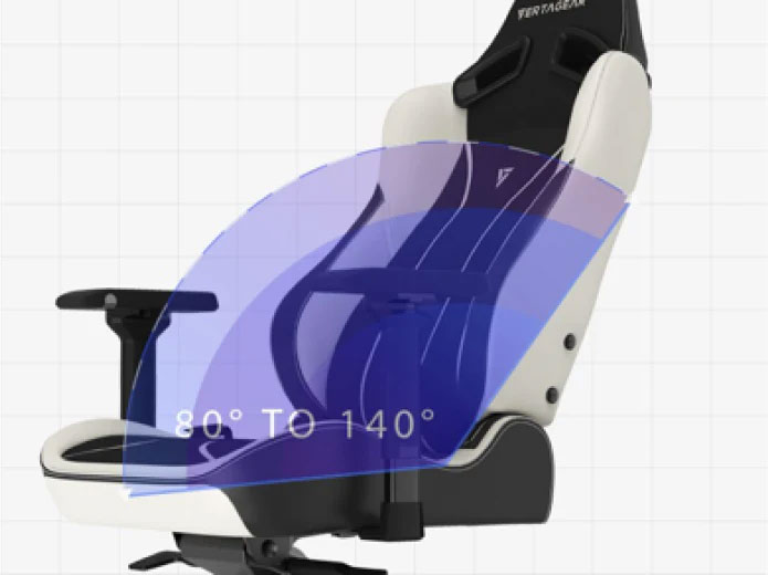 Adjustable Backrest of Vertagear PL4800 Gaming Chair