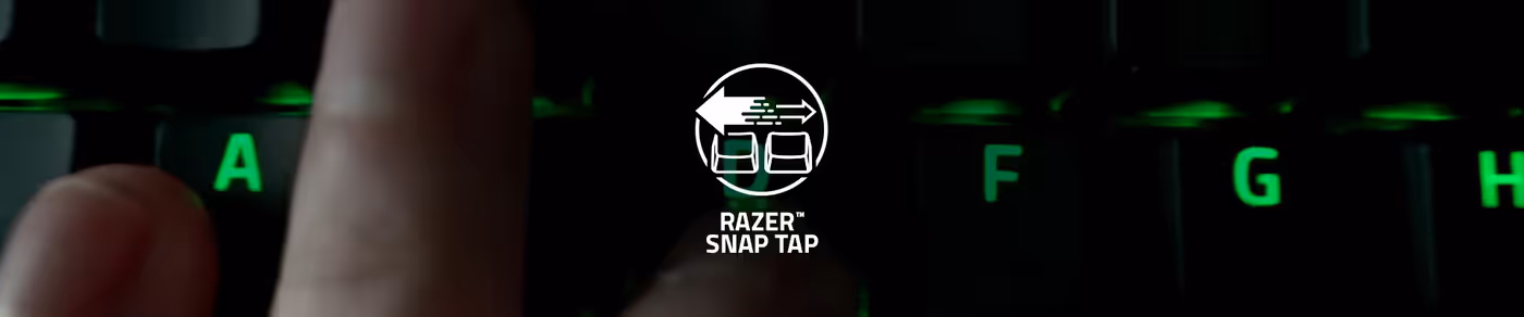 Razer Snap Tap technology for faster input execution