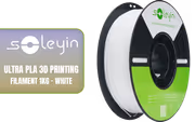 Soleyin Ultra PLA 3D Printing Filament 1kg - White