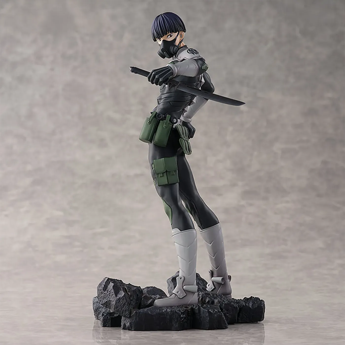 Soshiro Hoshina 1/7 scale figure from Kaiju No. 8 wielding his dual swords