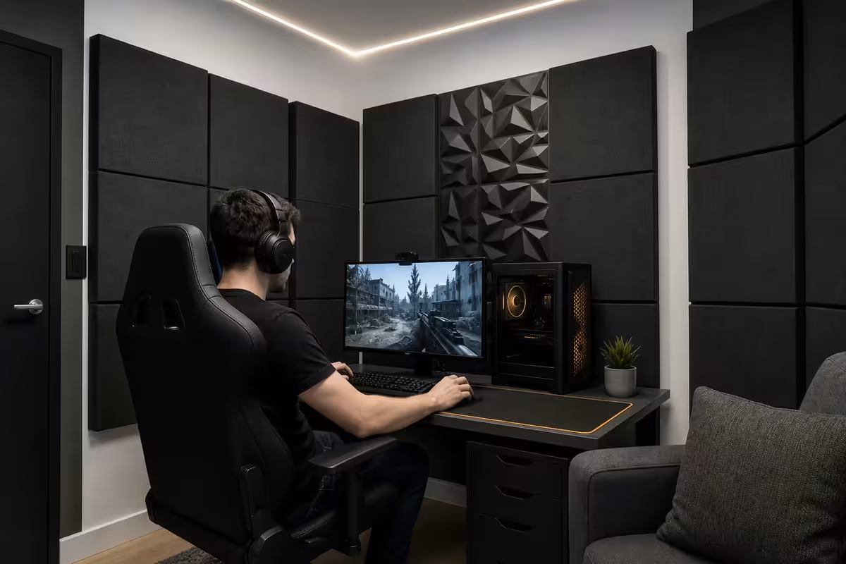 Soundproof Gaming Room