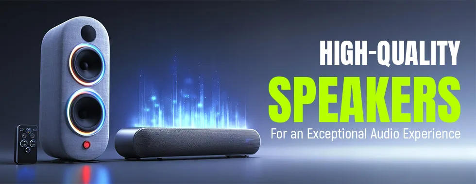 High-Quality Speakers for an Exceptional Audio Experience