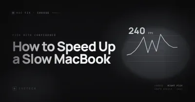 How to Speed Up a Slow MacBook — Complete Fix Guide (South Africa, 2026)