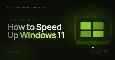 How to Speed Up Windows 11 — Performance Guide (South Africa, 2026)