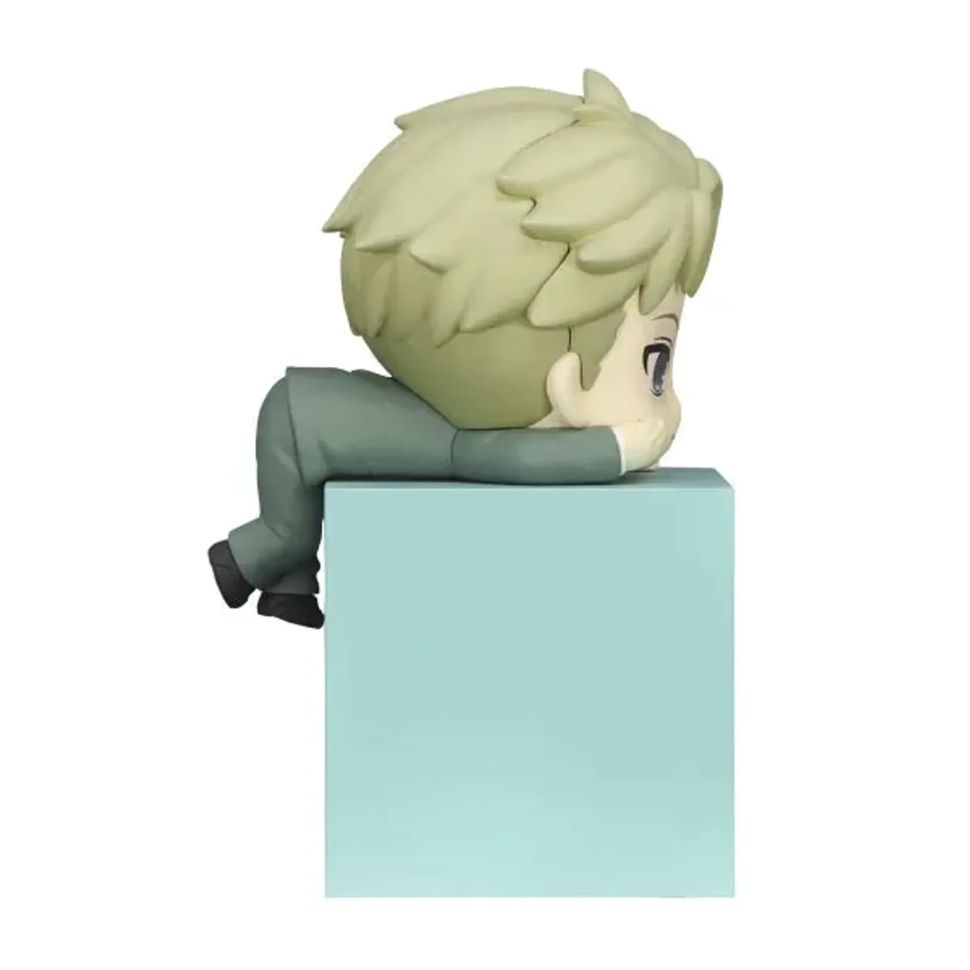 Side profile of the Loid Forger Hikkake figure from Spy x Family
