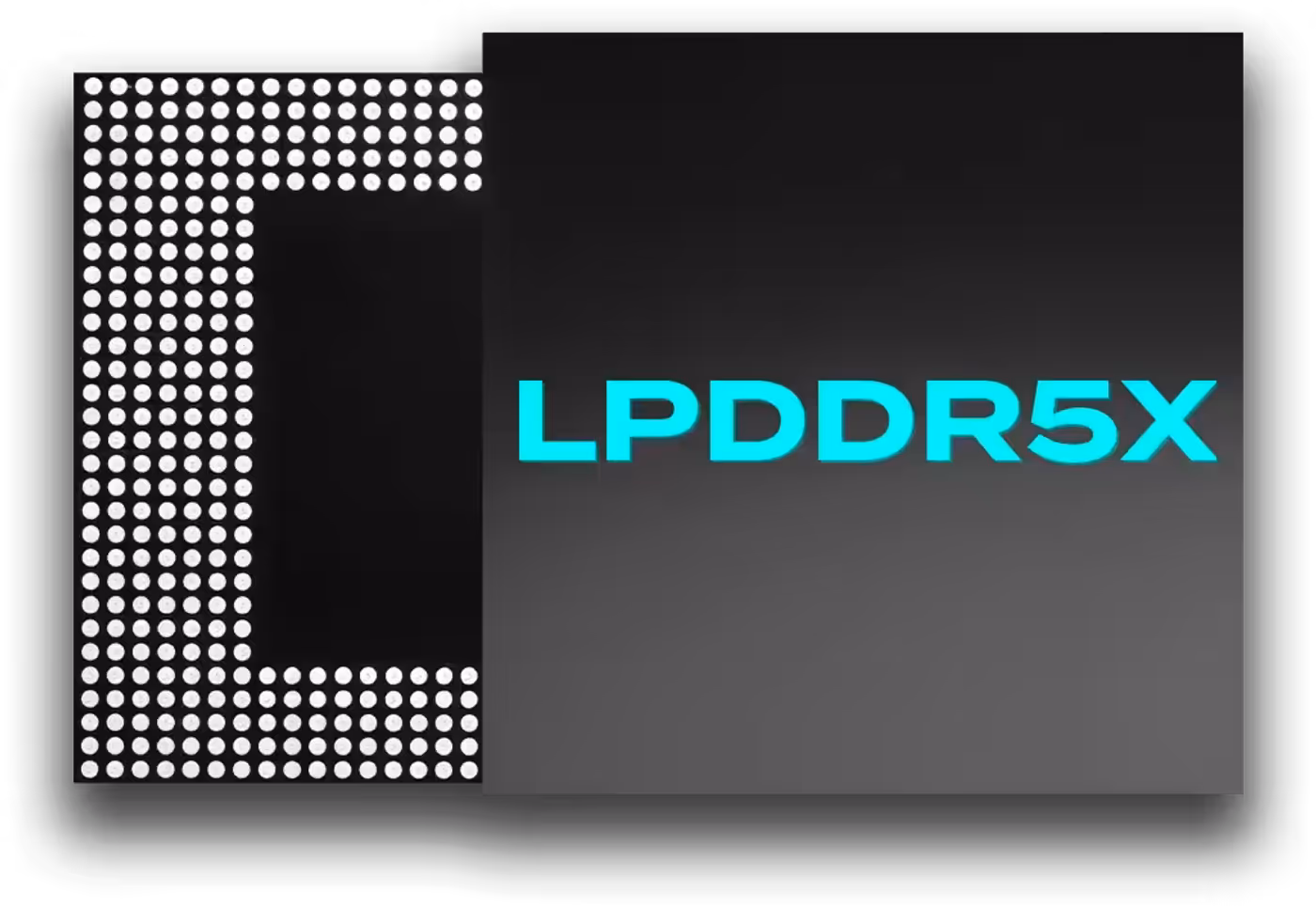LPDDR5x high-speed dual-channel memory configuration