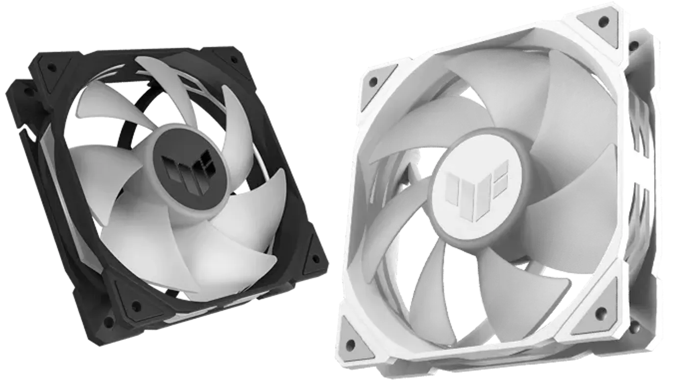 Standard blade fan illustration showing blade orientation and design