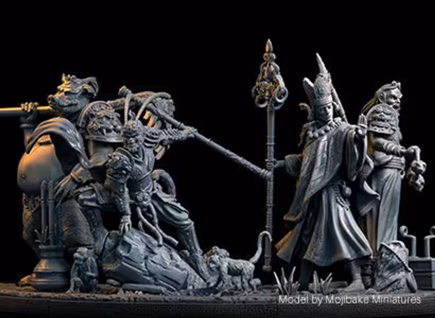 Various 3D printed objects showcasing wide application versatility