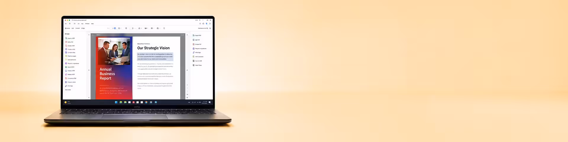 Business laptop with built-in 5G and LTE mobile broadband