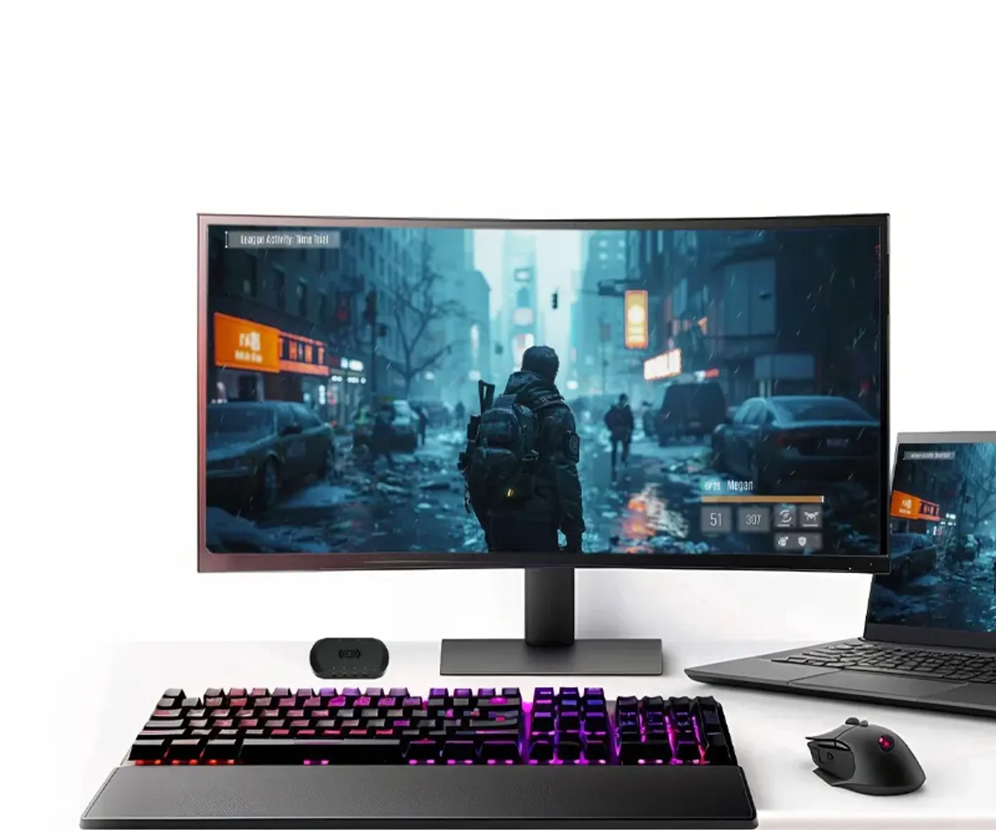 Steamplify 4K Capture Card demonstrating seamless 4K@60Hz passthrough gameplay