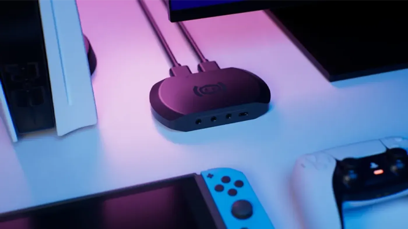 Steamplify 4K Capture Card highlighting high-fidelity audio capture capabilities