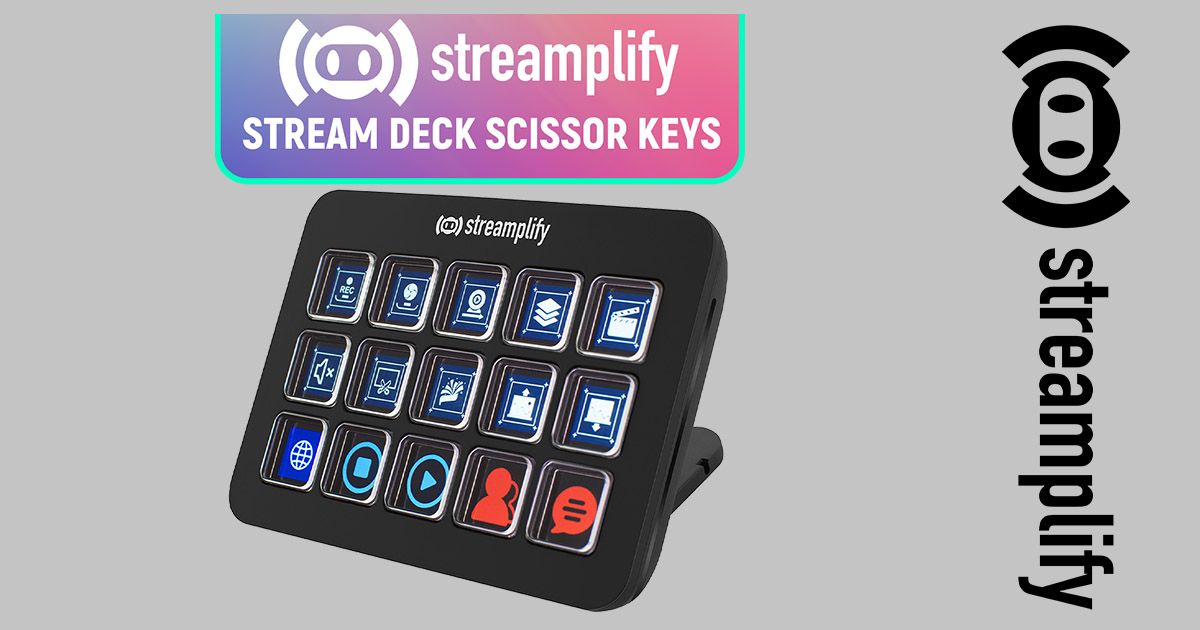 Steamplify SPUD-DO20A01.11 Streaming Deck — 15 LCD Keys, USB 3.0