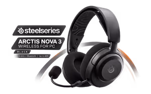 SteelSeries Arctis Nova 3 Wireless PC Headset - Black - image 1