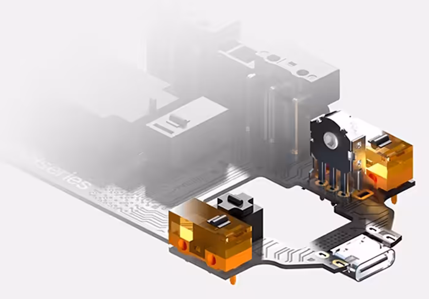 Golden Micro IP54 switches rated for 80 million clicks on the Aerox 3 mouse